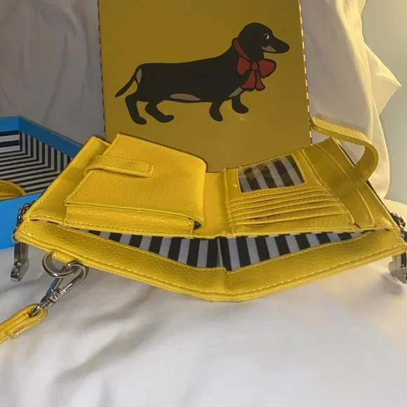 Marc retro Yellow Dachshund Dog Wallet - Picture 5 of 5